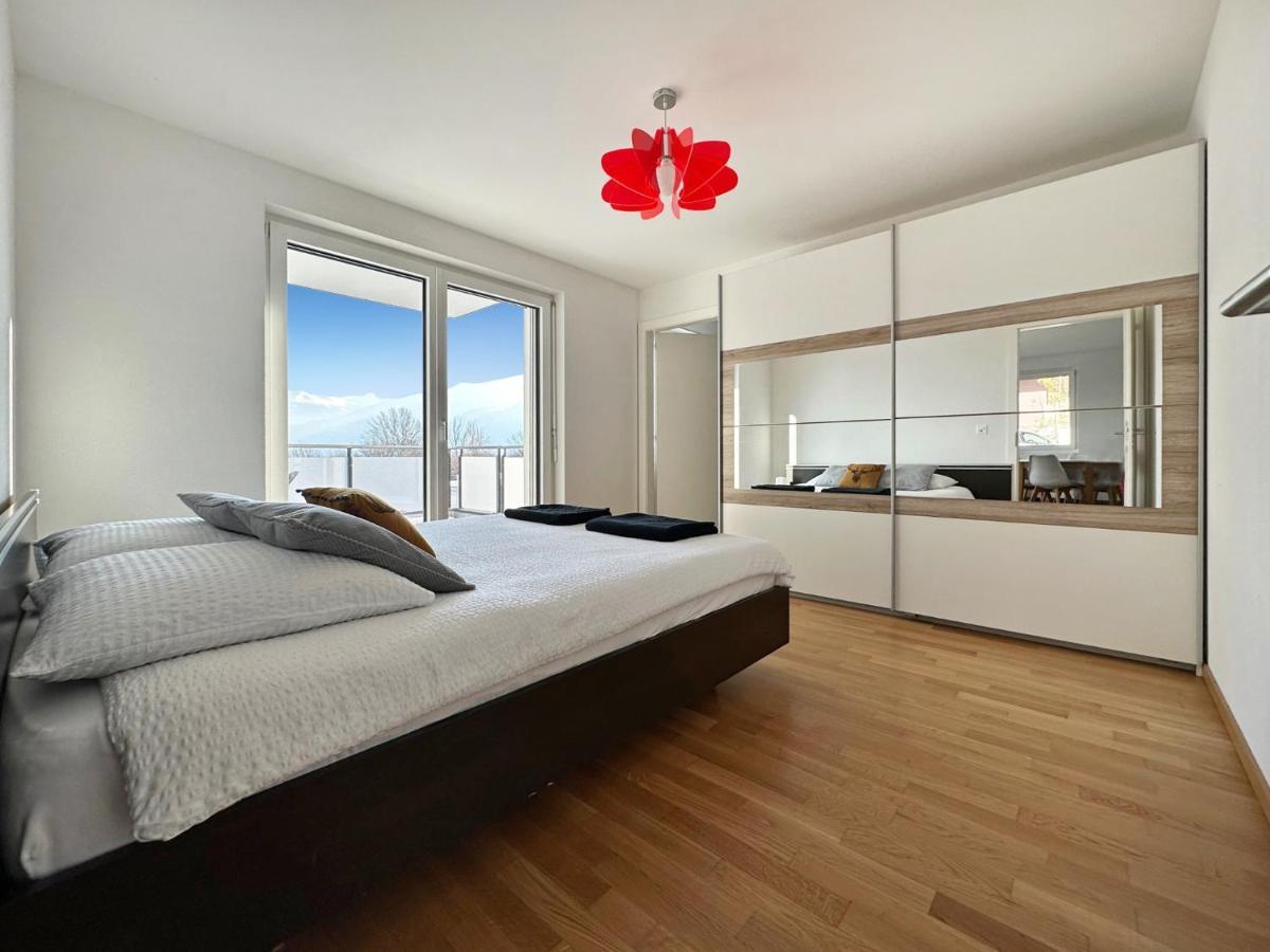 Aux Bons Matins De Gege Apartment Grimisuat ภายนอก รูปภาพ