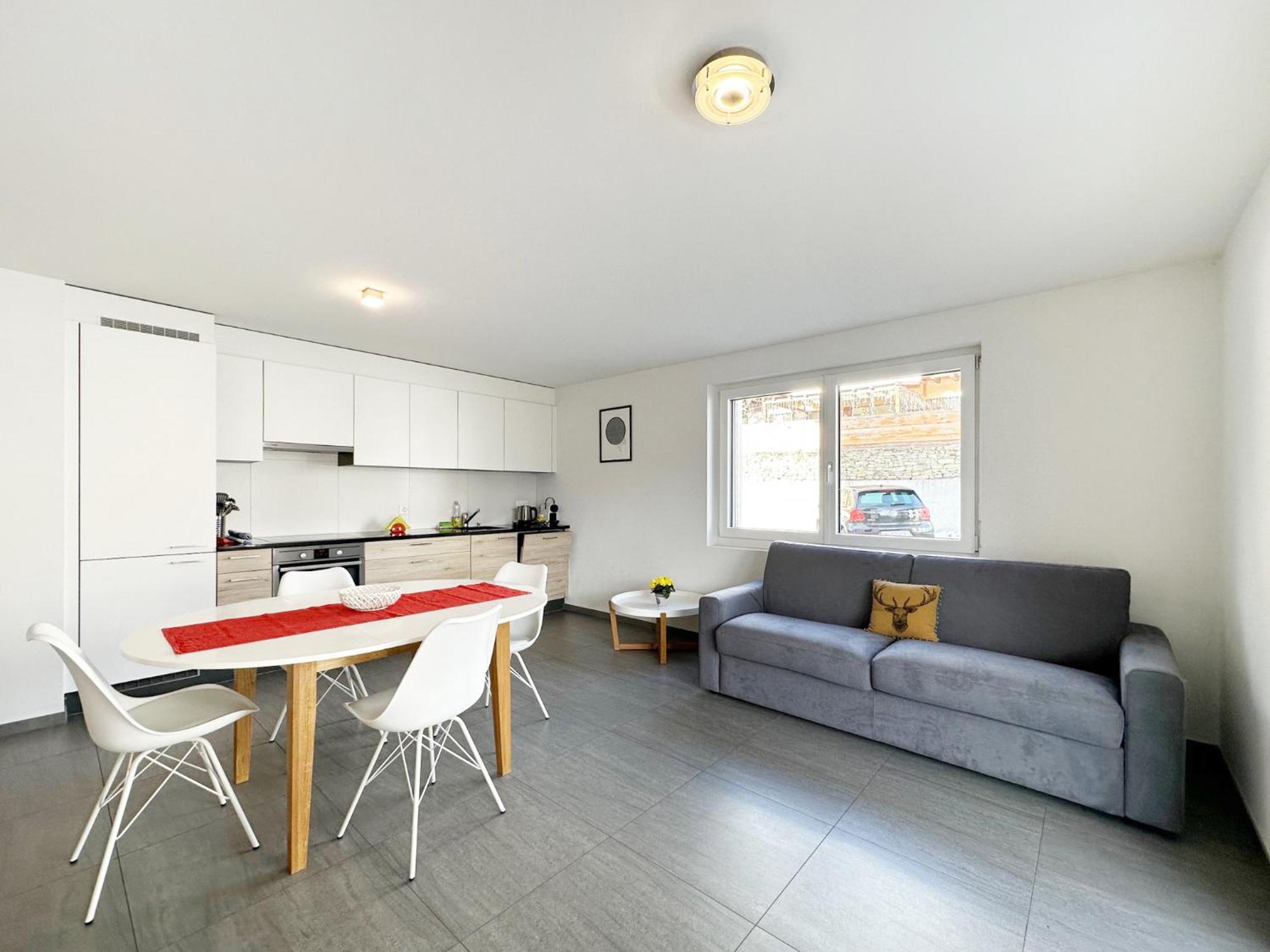 Aux Bons Matins De Gege Apartment Grimisuat ภายนอก รูปภาพ
